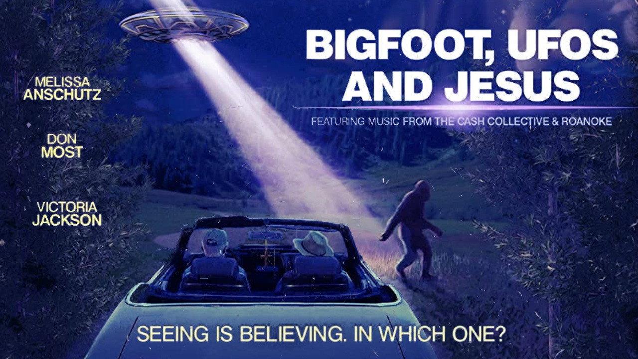 Bigfoot, UFOs and Jesus 2021 movie scene