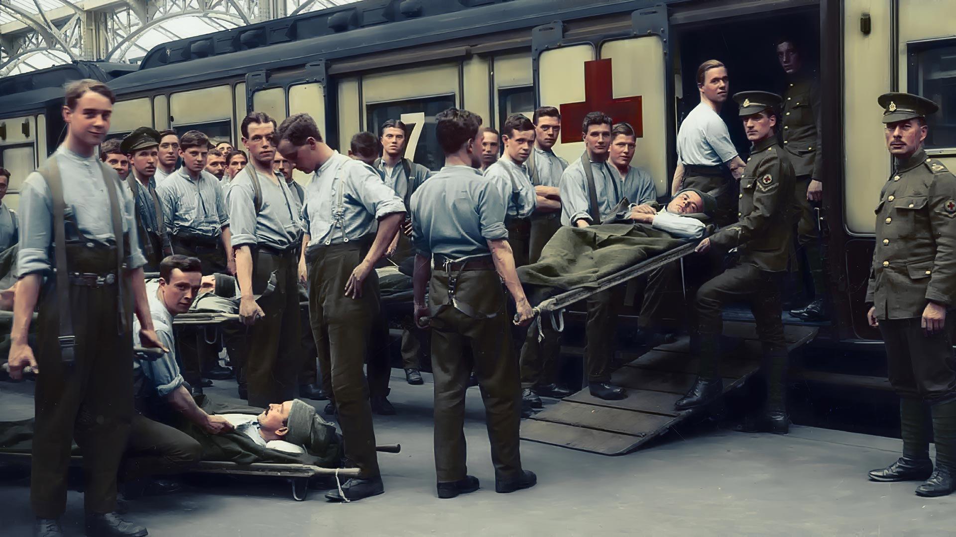 1918: The Spanish Flu 2022 movie scene