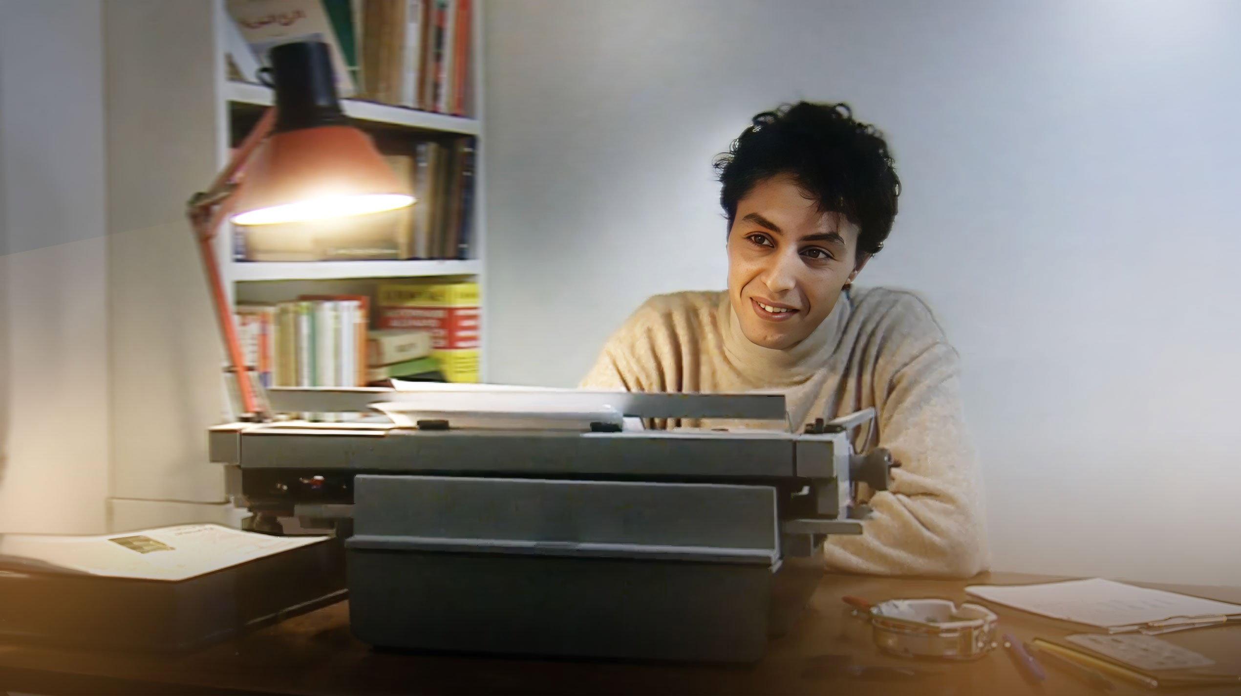 Writer on Demand 2005 movie scene
