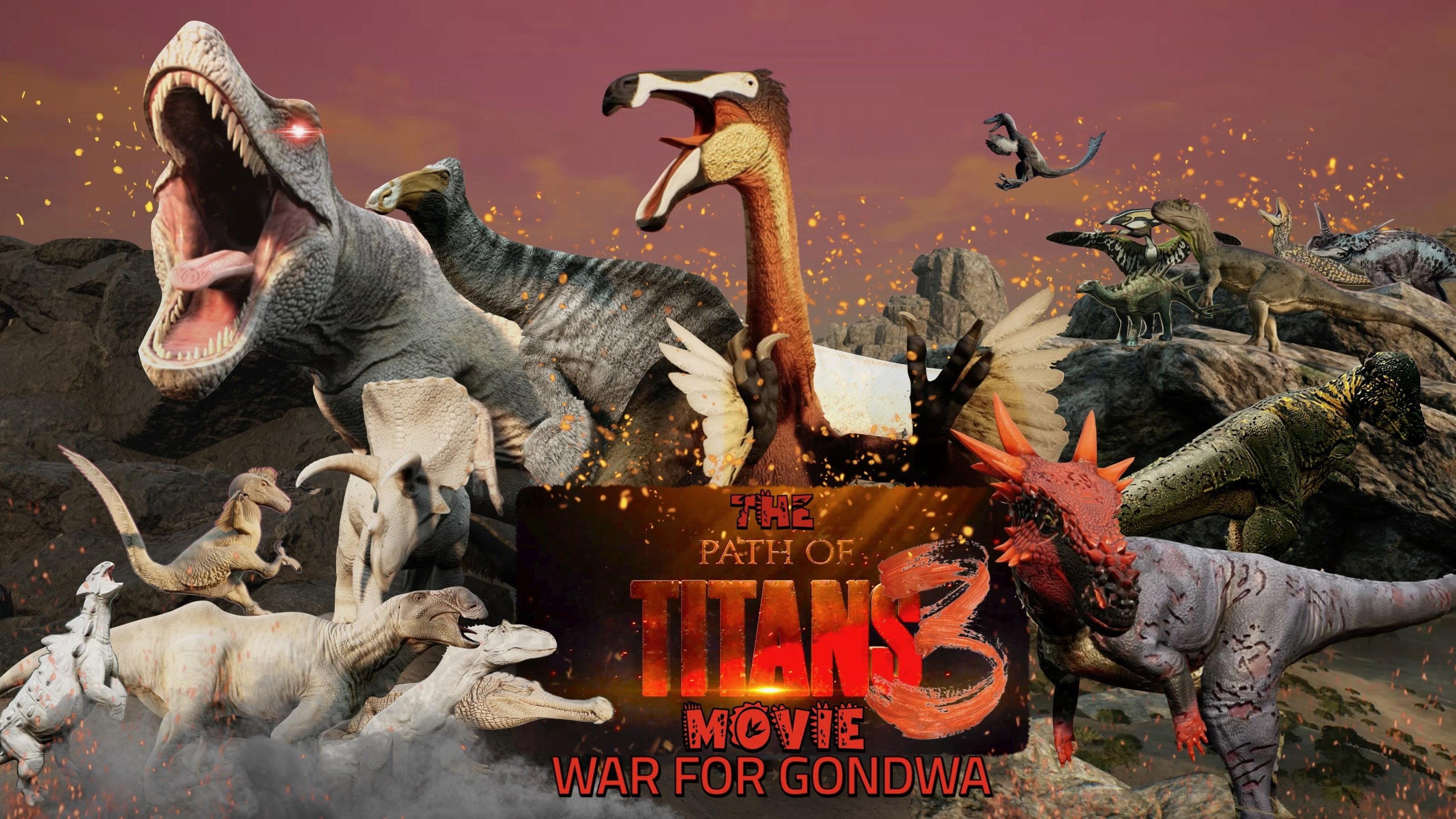The Path of Titans Movie 3 - WAR FOR GONDWA 2025 movie scene