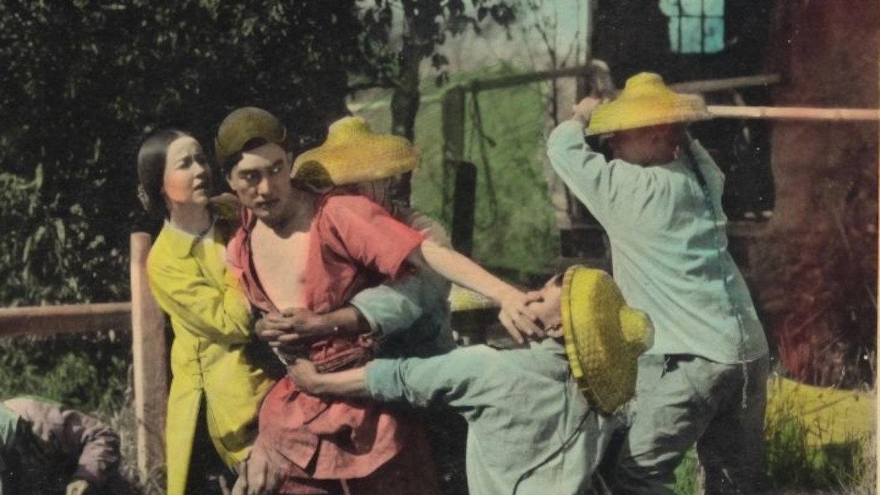The First Born 1921 movie scene