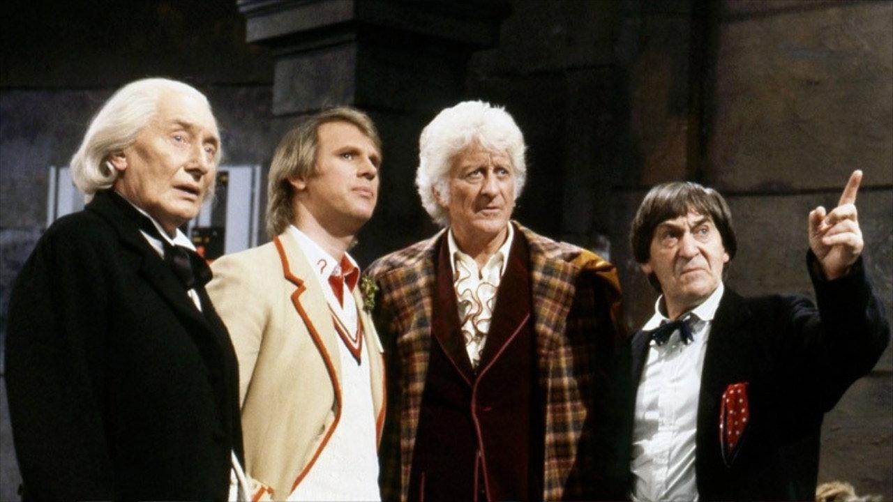 Doctor Who: The Five Doctors 1983 movie scene