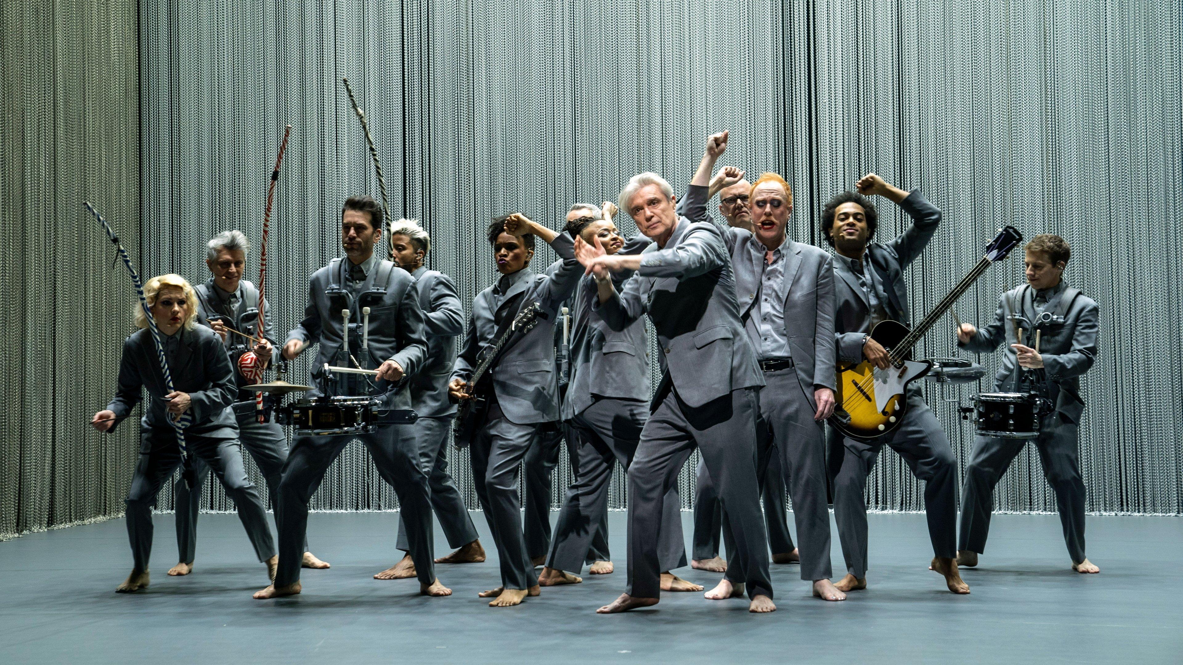 David Byrne's American Utopia 2020 movie scene