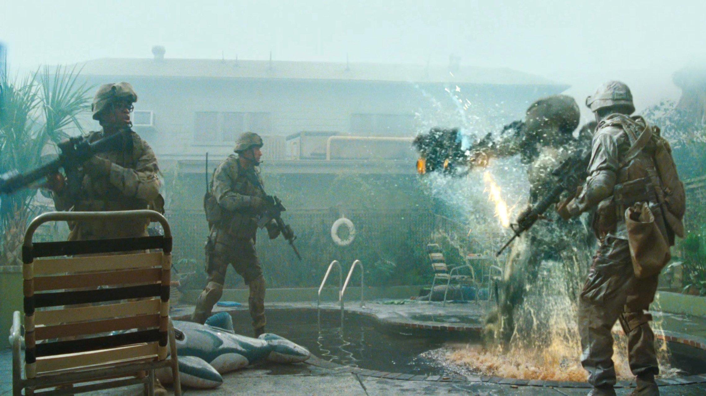 Battle of Los Angeles 2011 movie scene
