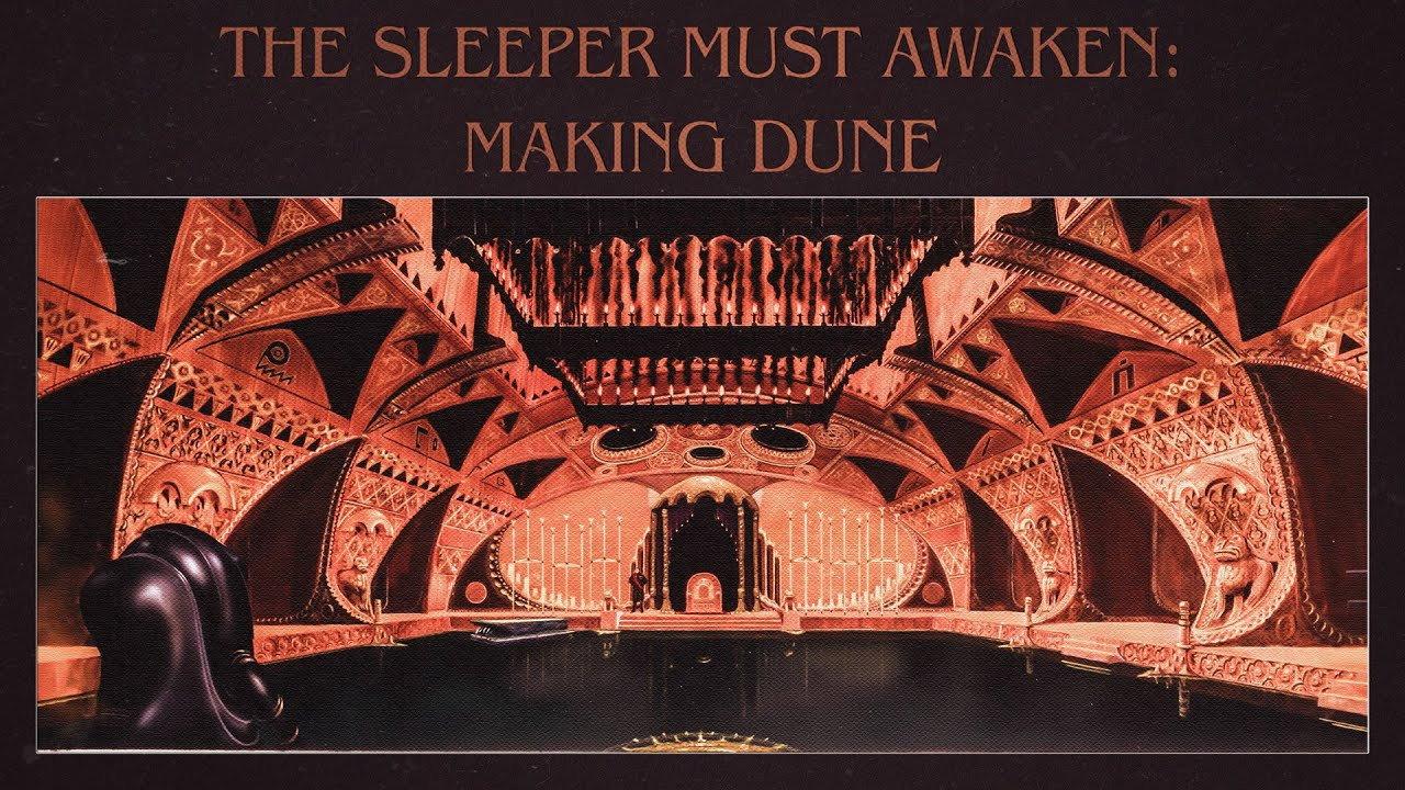 The Sleeper Must Awaken: Making Dune 2021 movie scene