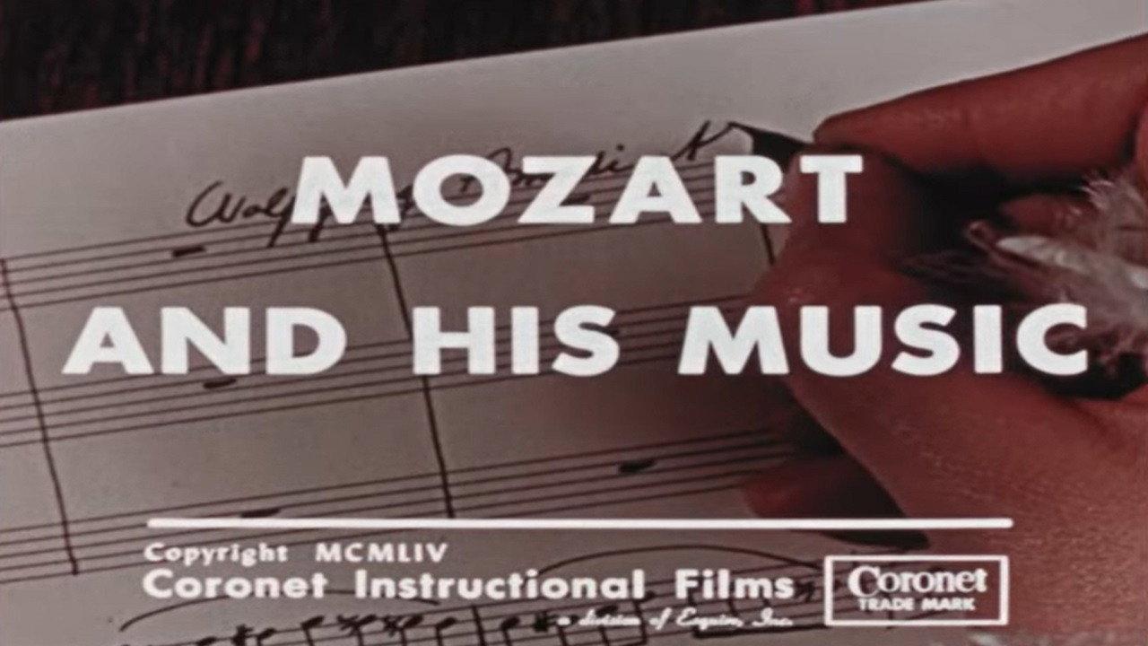 Mozart and His Music 1954 movie scene
