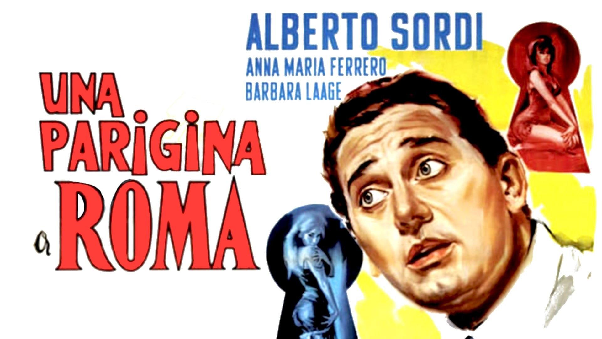 A Parisian in Rome 1954 movie scene