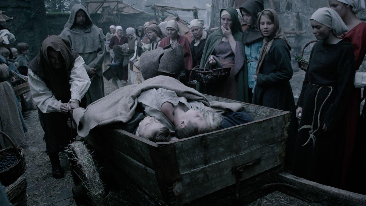 The Black Death 2017 movie scene