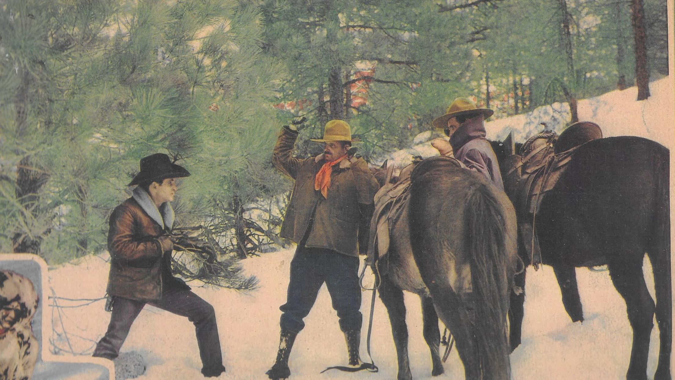 Trailing North 1933 movie scene