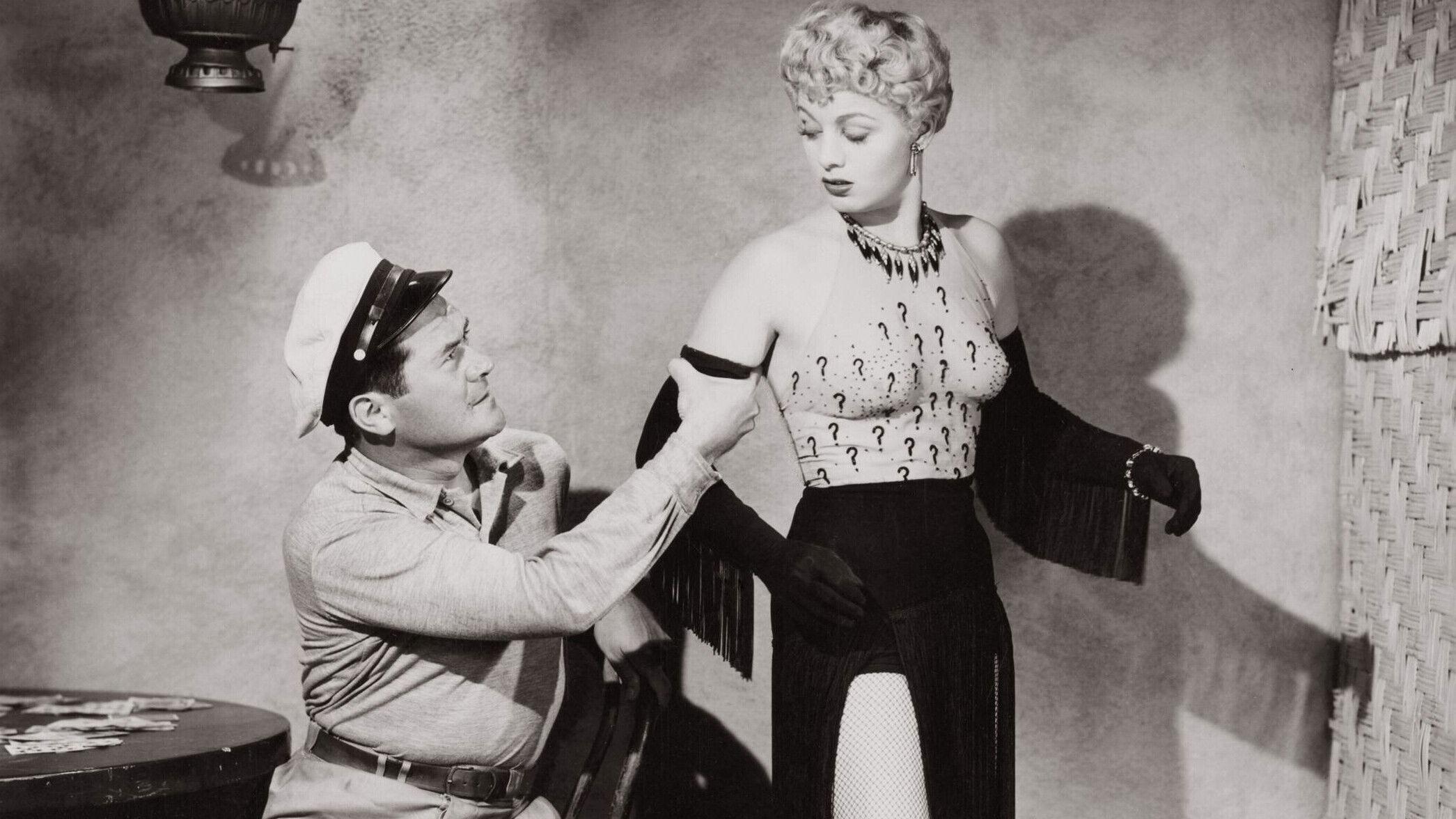 South Sea Sinner 1950 movie scene