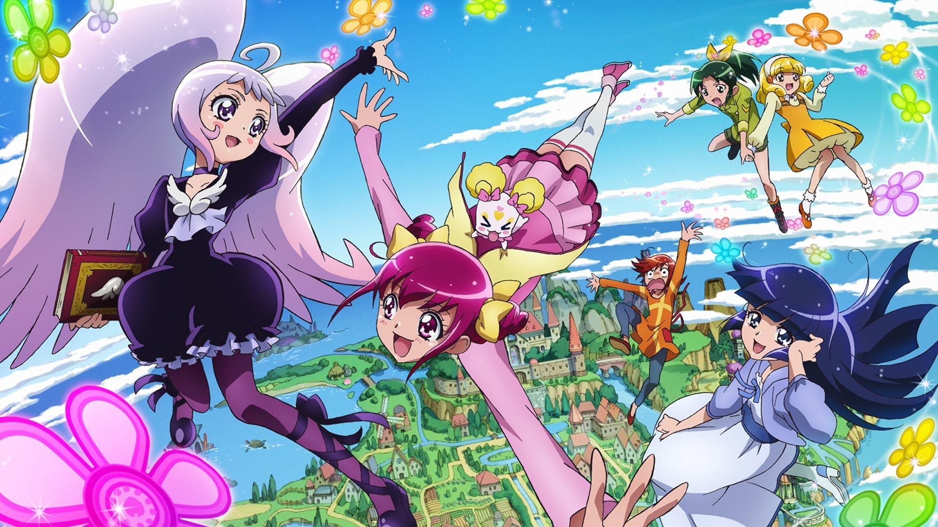 Smile Precure! The Movie: Big Mismatch in a Picture Book! 2012 movie scene
