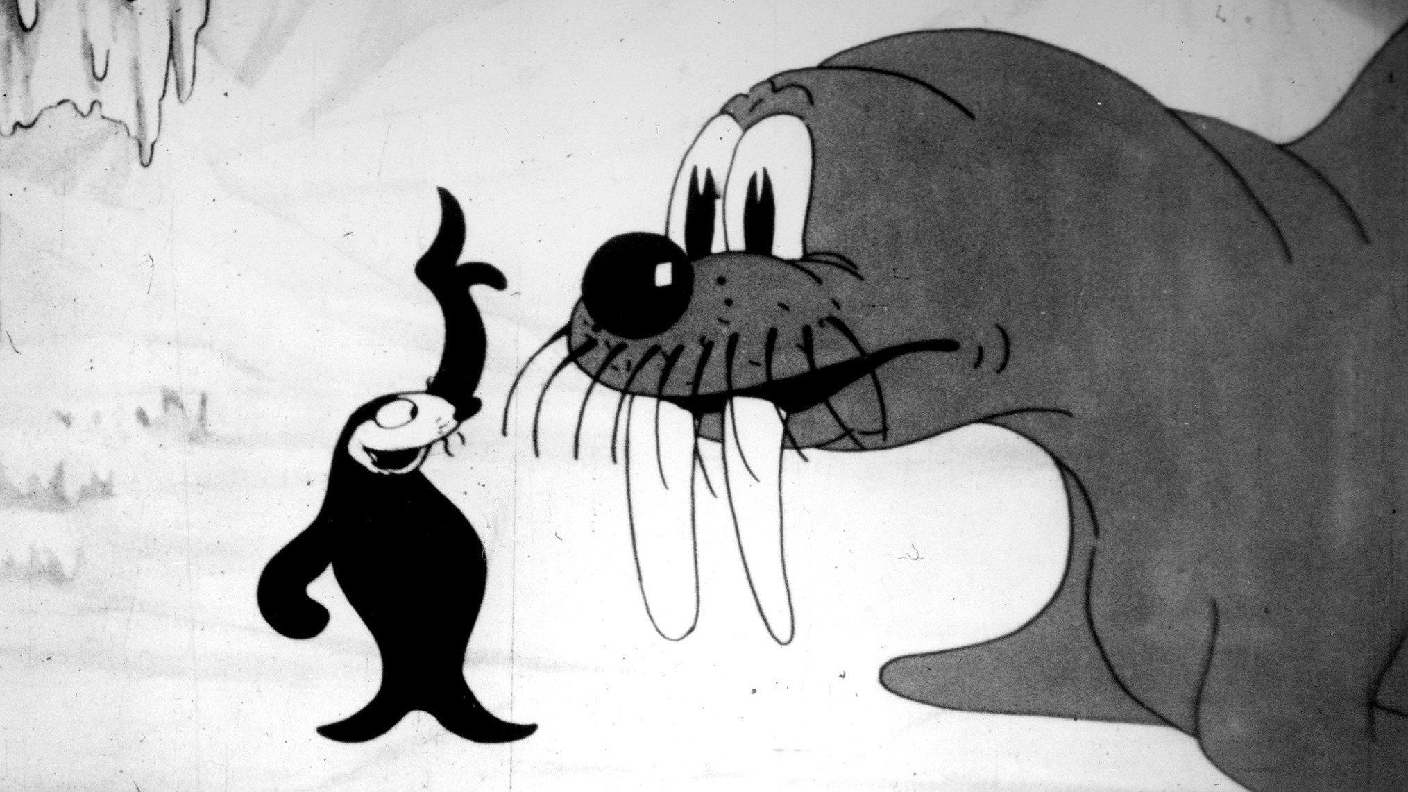 Arctic Antics 1930 movie scene