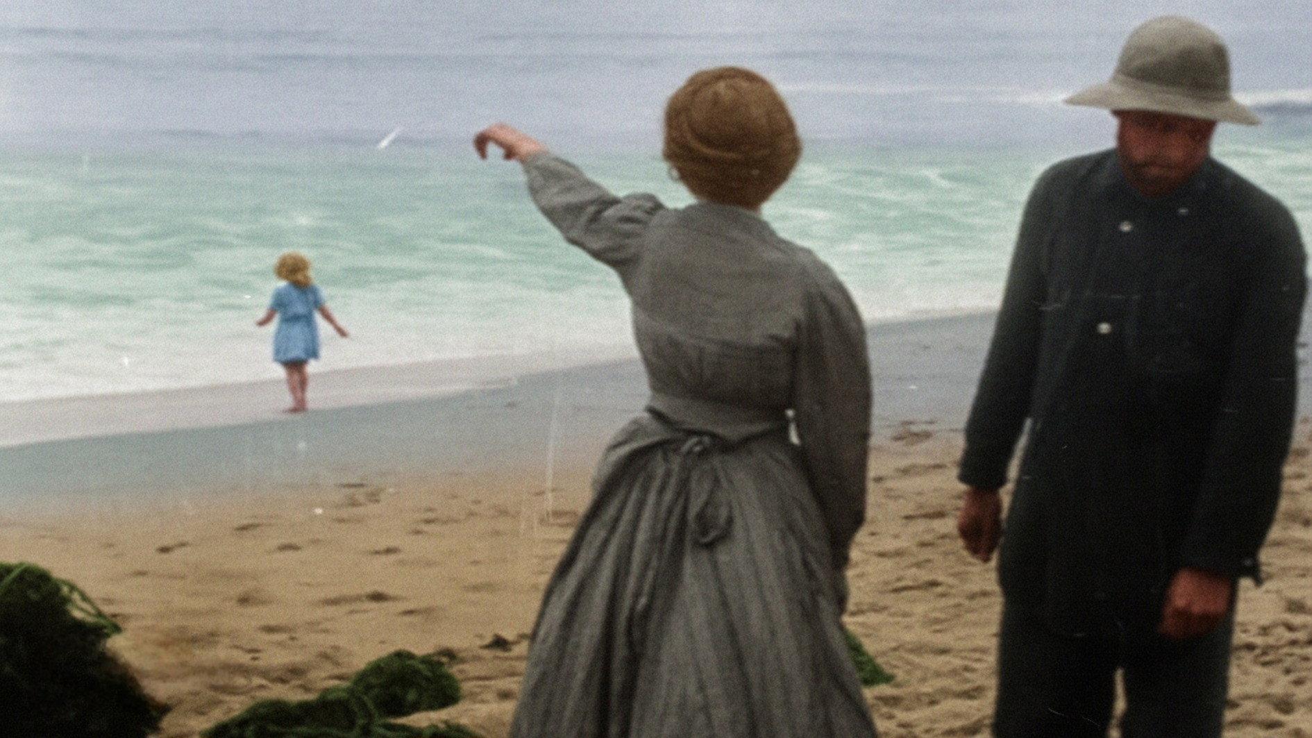 The Unchanging Sea 1910 movie scene