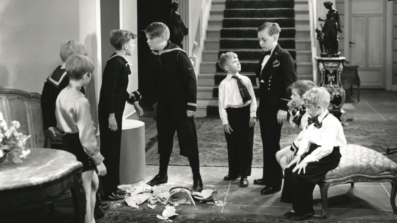 Plat eller krone 1937 movie scene