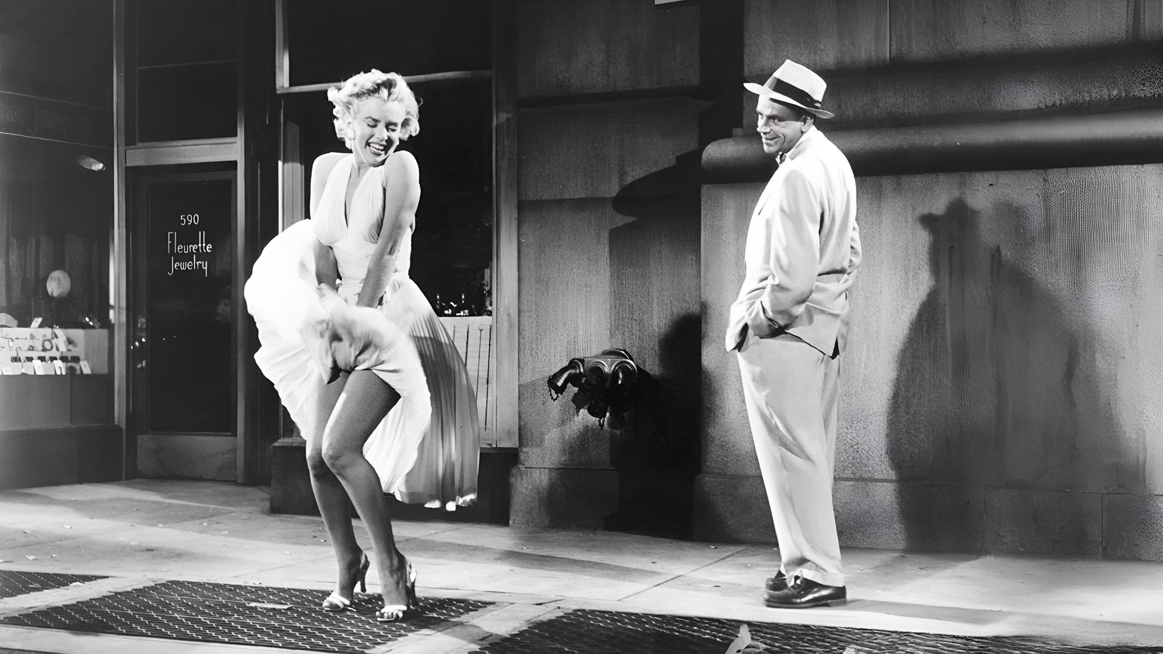 The Seven Year Itch 1955 movie scene