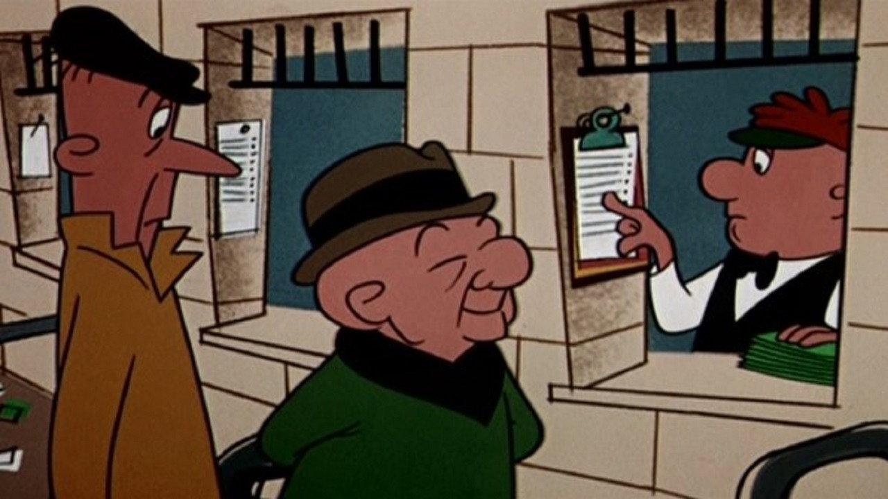 Magoo Saves the Bank 1957 movie scene