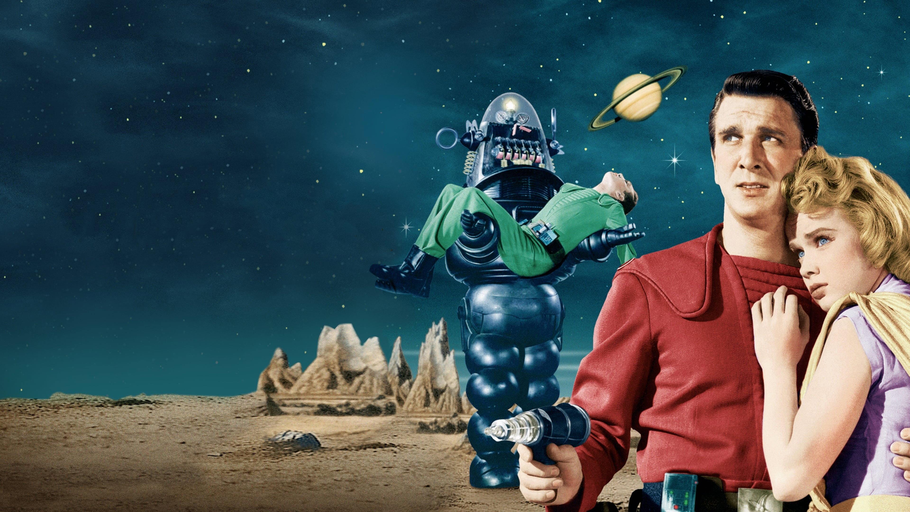 Forbidden Planet 1956 movie scene