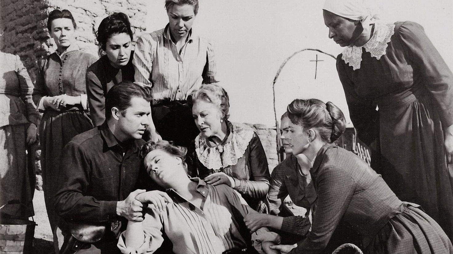 The Guns of Fort Petticoat 1957 movie scene