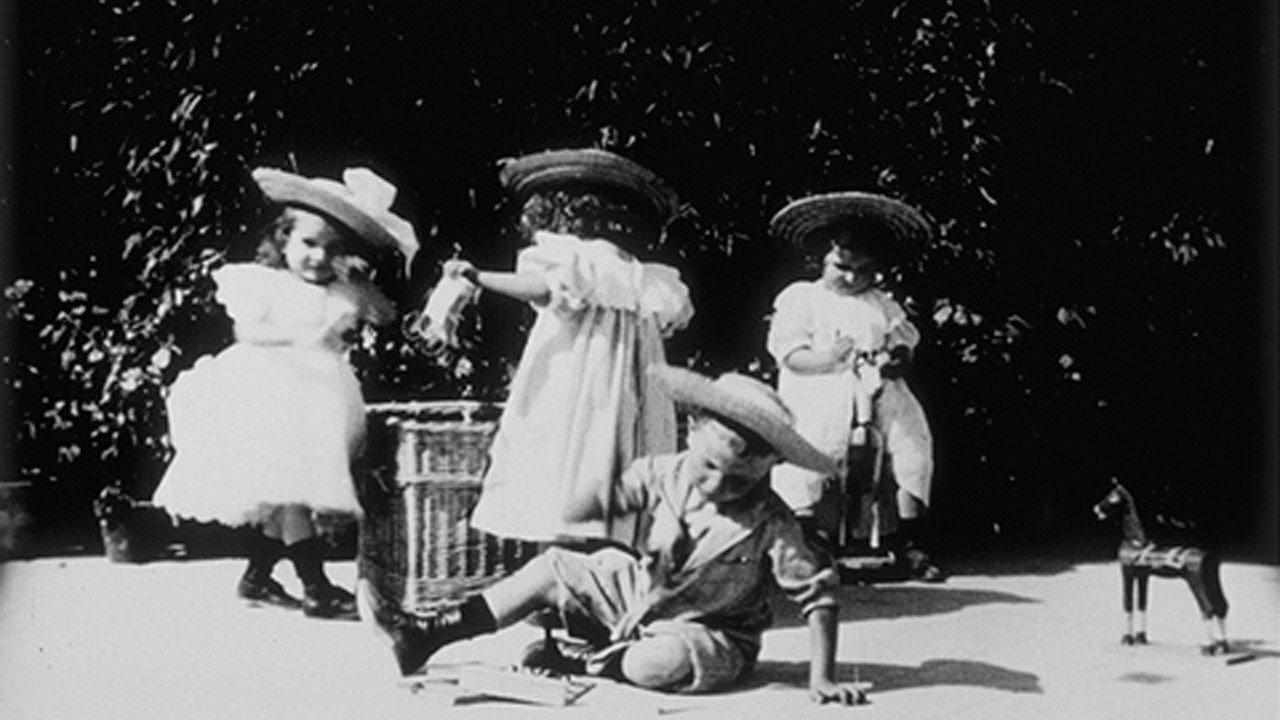 Children at Play 1896 movie scene