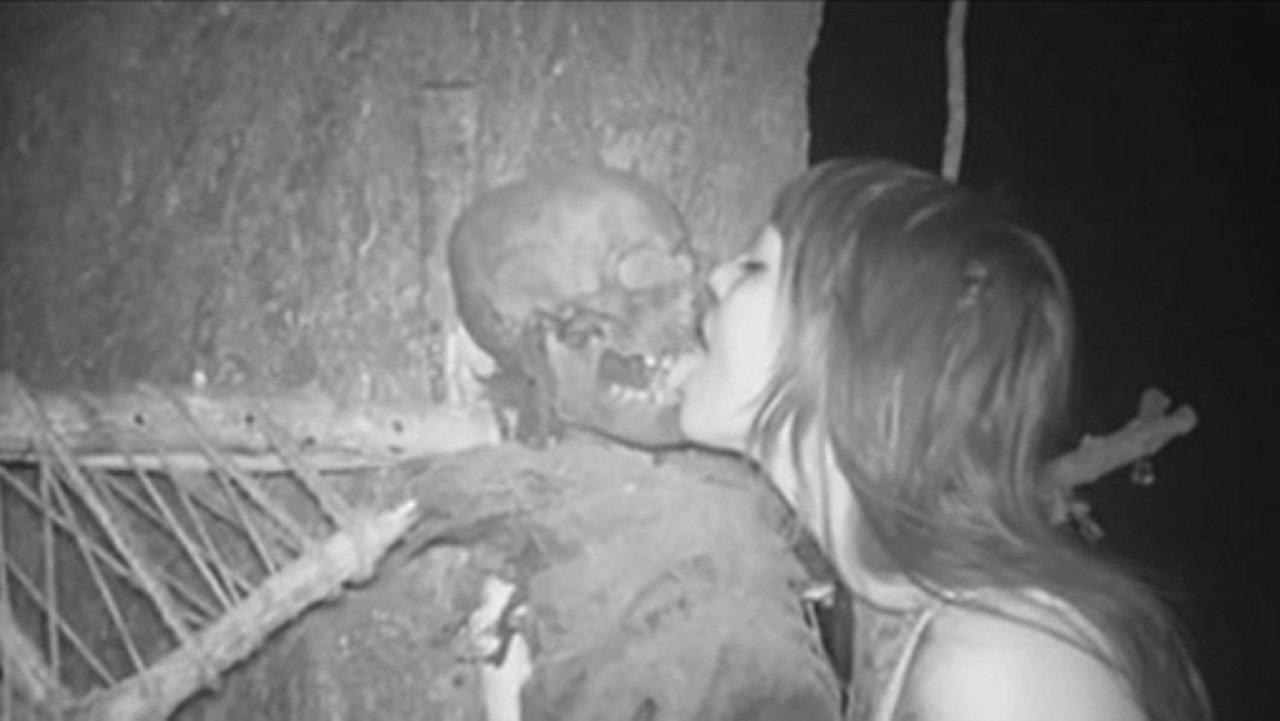 Skeleton Kisses 2026 movie scene