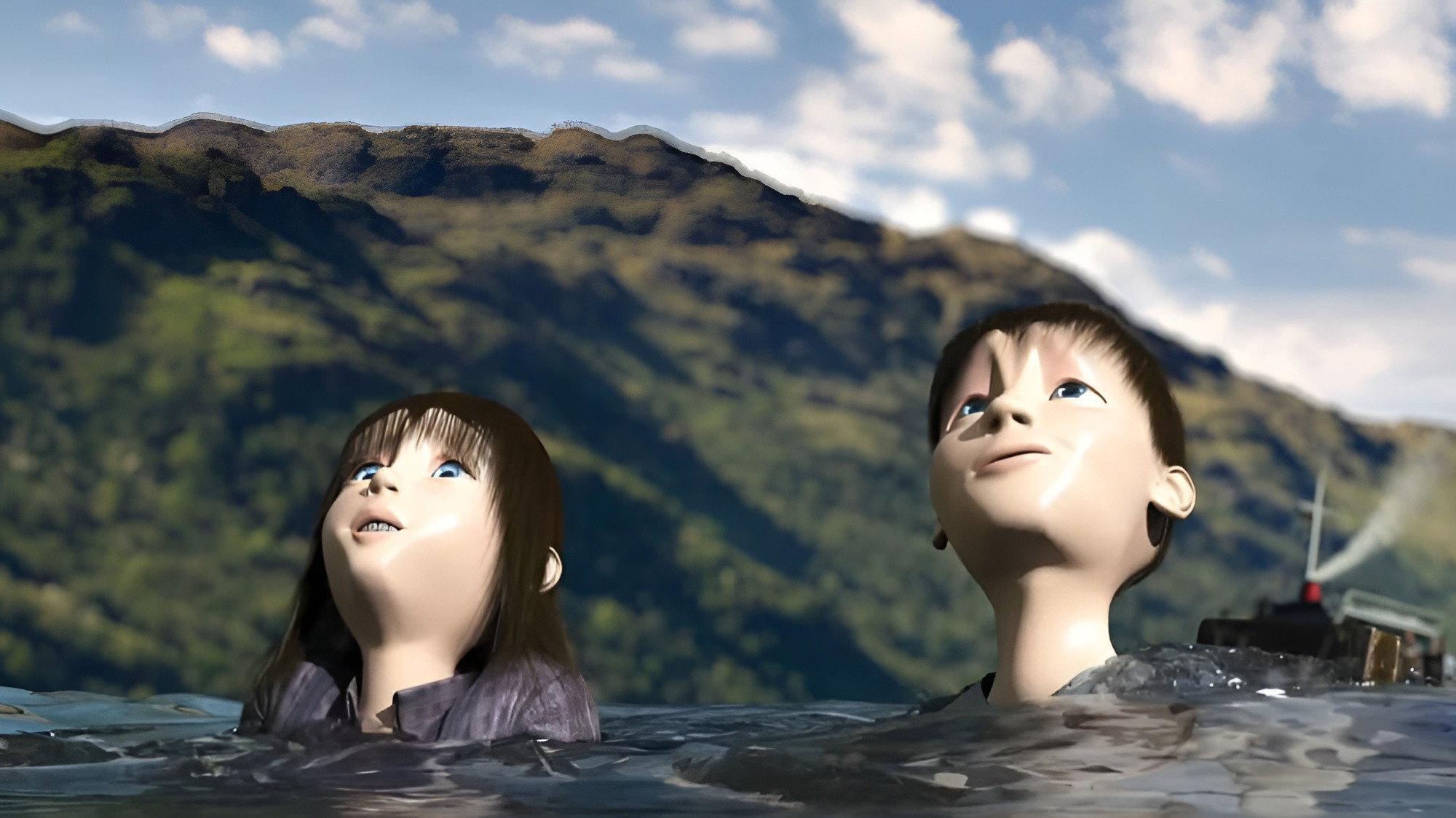 Erin, Owen and the Loch Ness Monster movie scene
