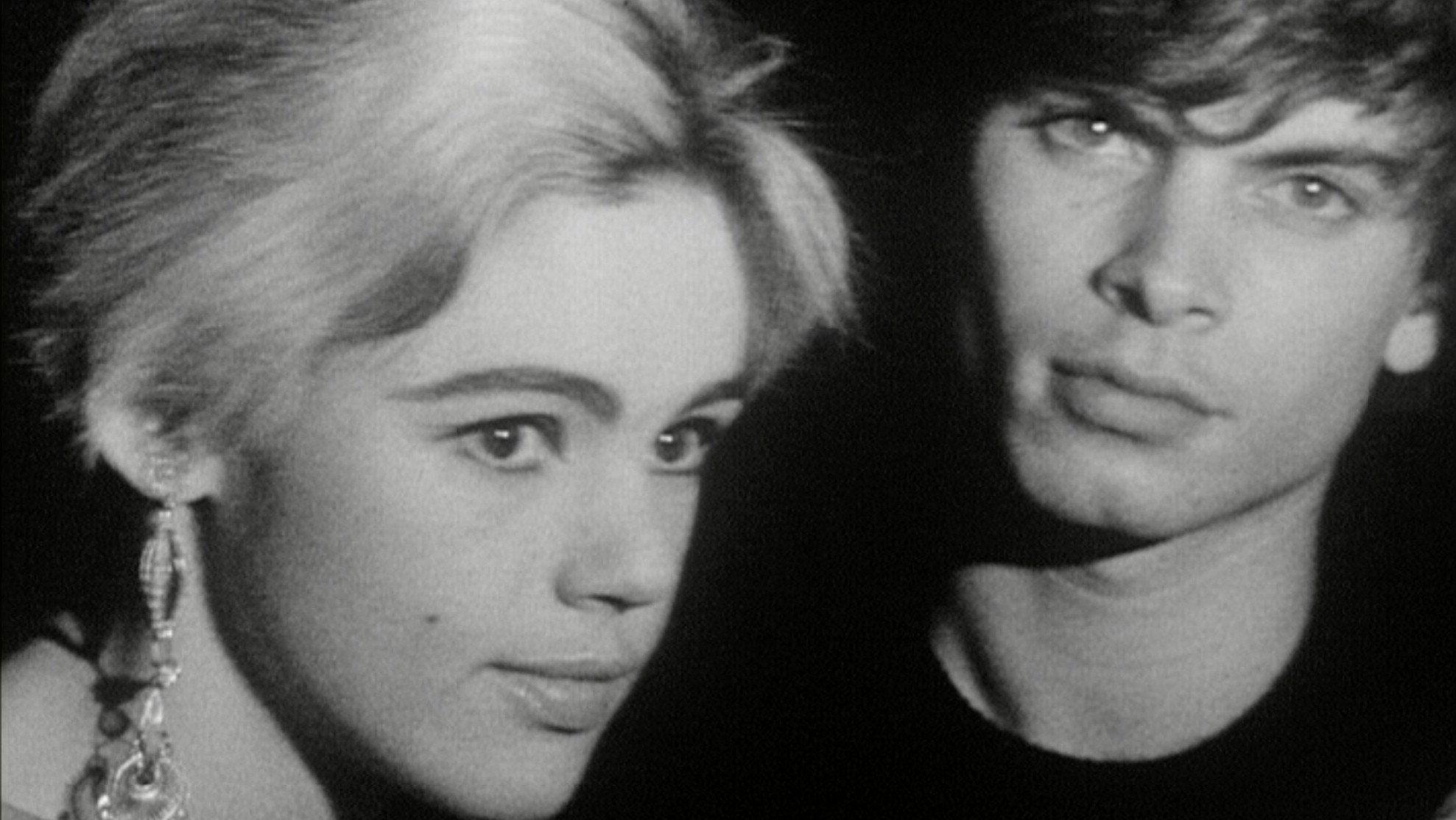 Screen Test: Edie Sedgwick & Kipp Stagg 1966 movie scene