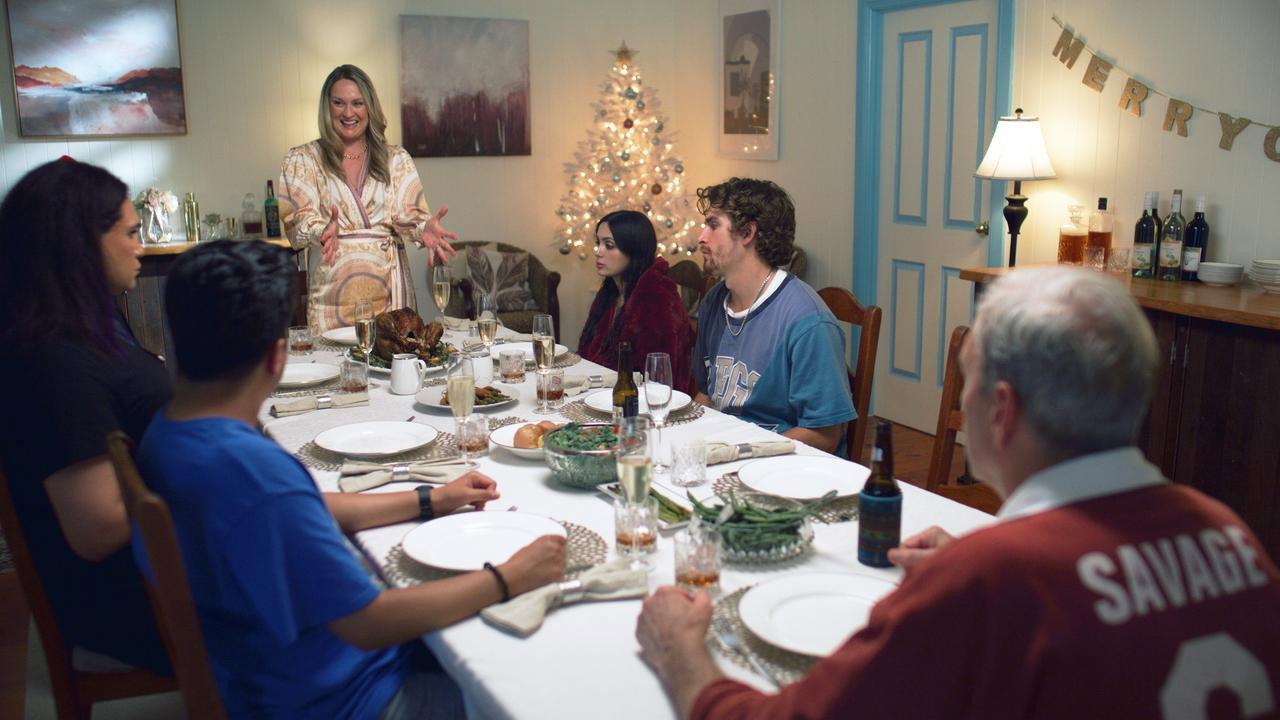 A Savage Christmas 2023 movie scene