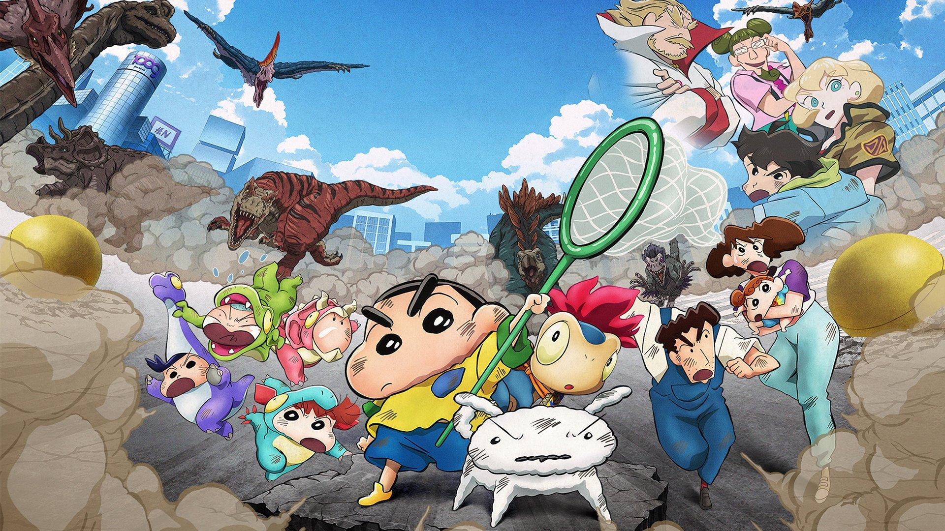 Crayon Shin-chan the Movie: Our Dinosaur Diary 2024 movie scene