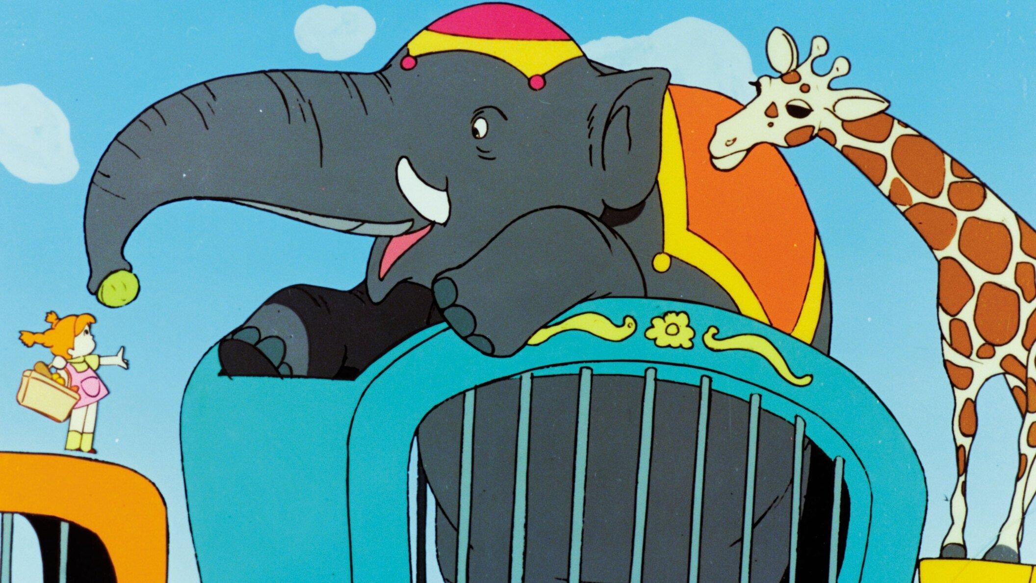 Panda! Go Panda!: Rainy Day Circus 1973 movie scene