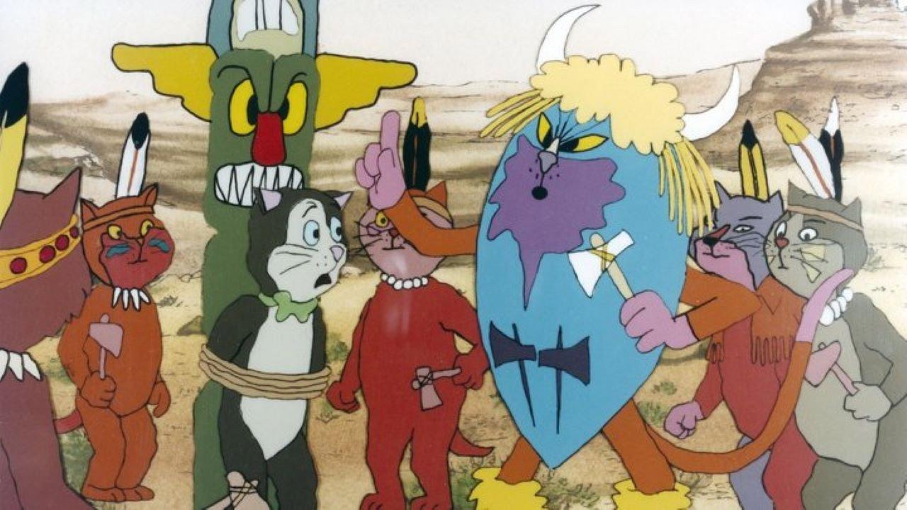 Peter-No-Tail in Americat 1985 movie scene