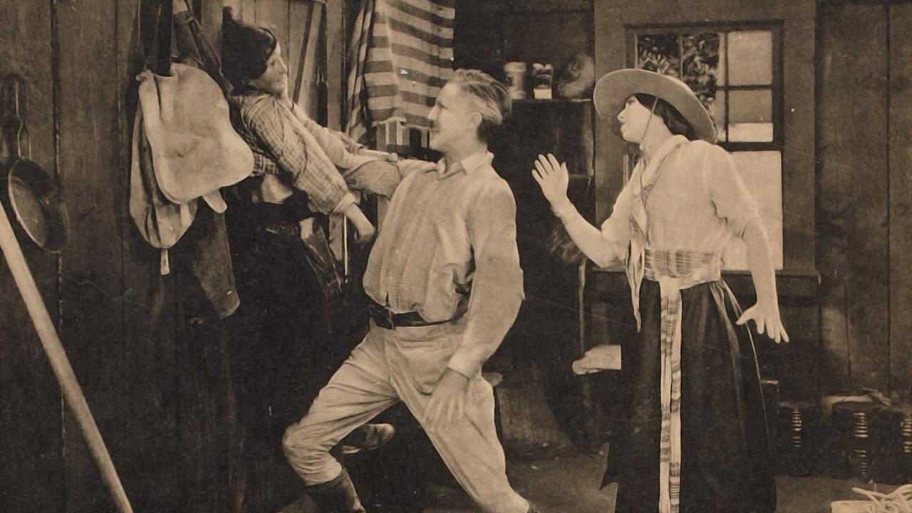 Battling Brewster 1924 movie scene