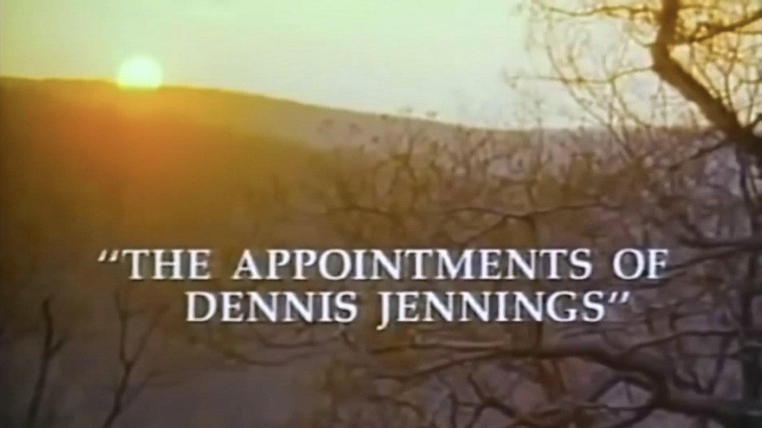 The Appointments of Dennis Jennings 1988 movie scene