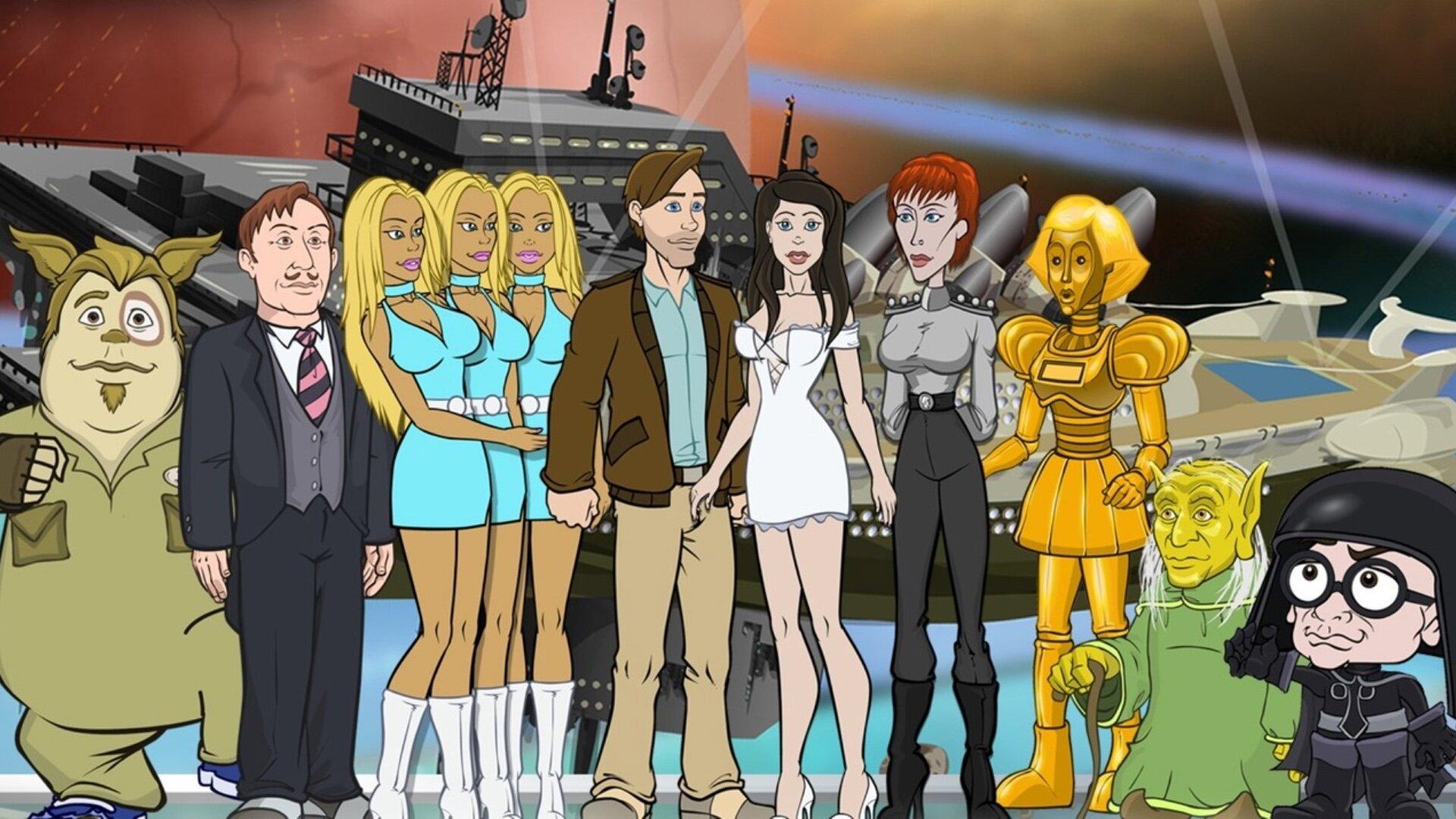 Spaceballs: The Totally Warped Animated Adventures 2008 movie scene