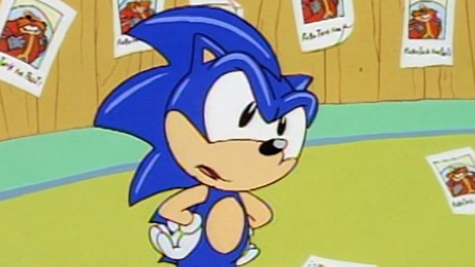 Adventures of Sonic the Hedgehog: Quest for the Chaos Emeralds 1993 movie scene