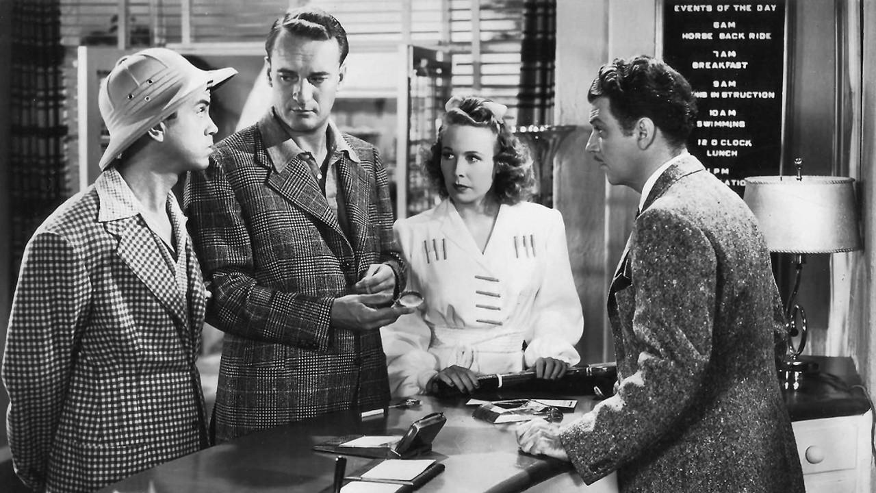 The Saint In Palm Springs 1941 movie scene