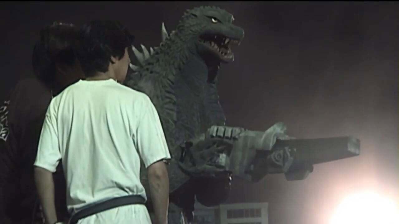 Making of Godzilla: Tokyo S.O.S. 2004 movie scene
