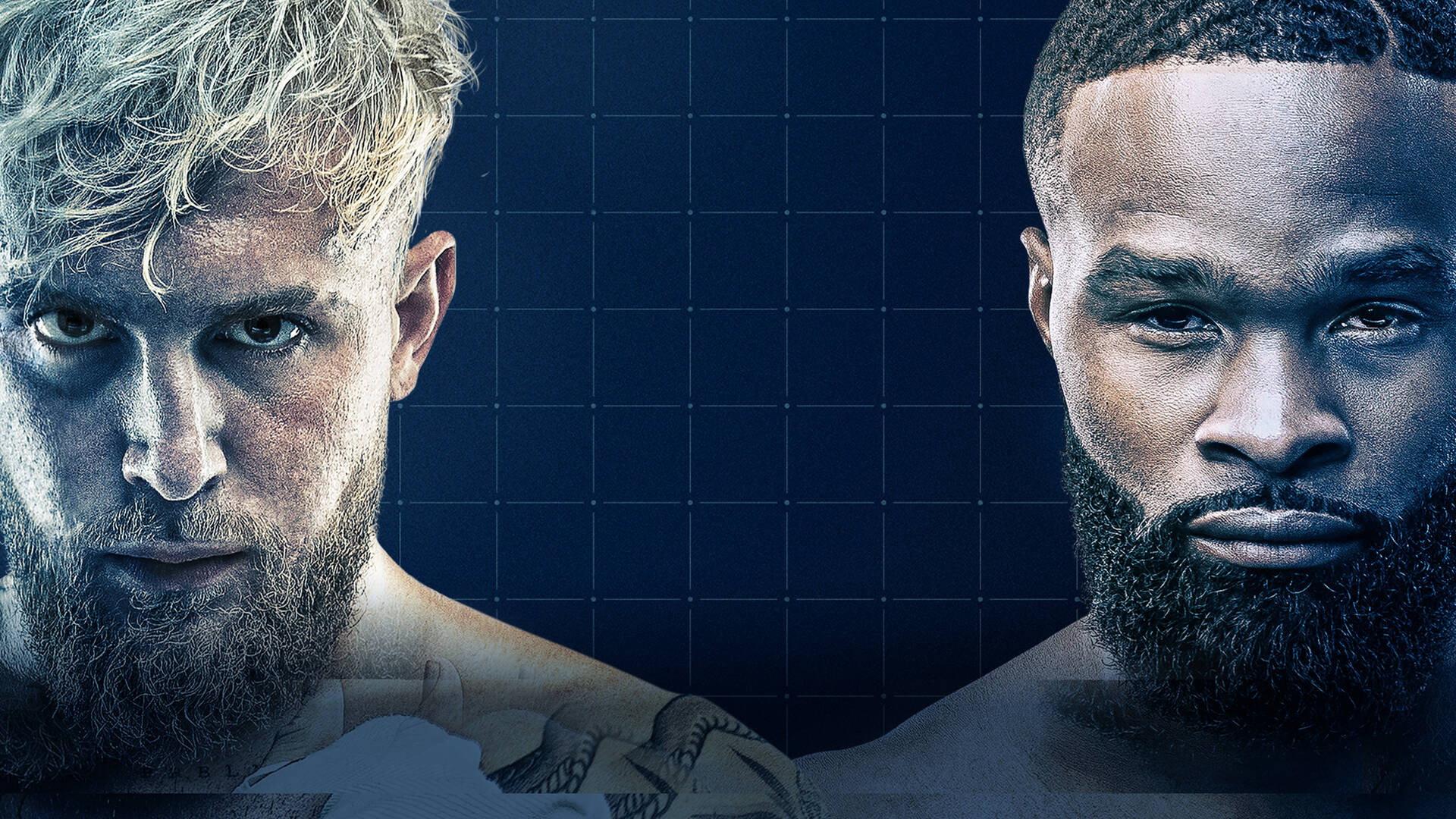 Jake Paul vs. Tyron Woodley 2021 movie scene