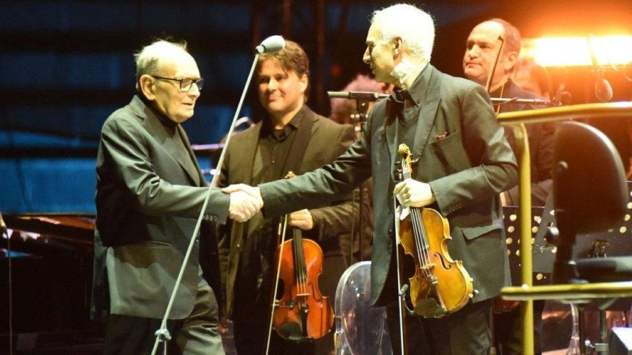 Ennio Morricone: Arena concerto 2003 movie scene