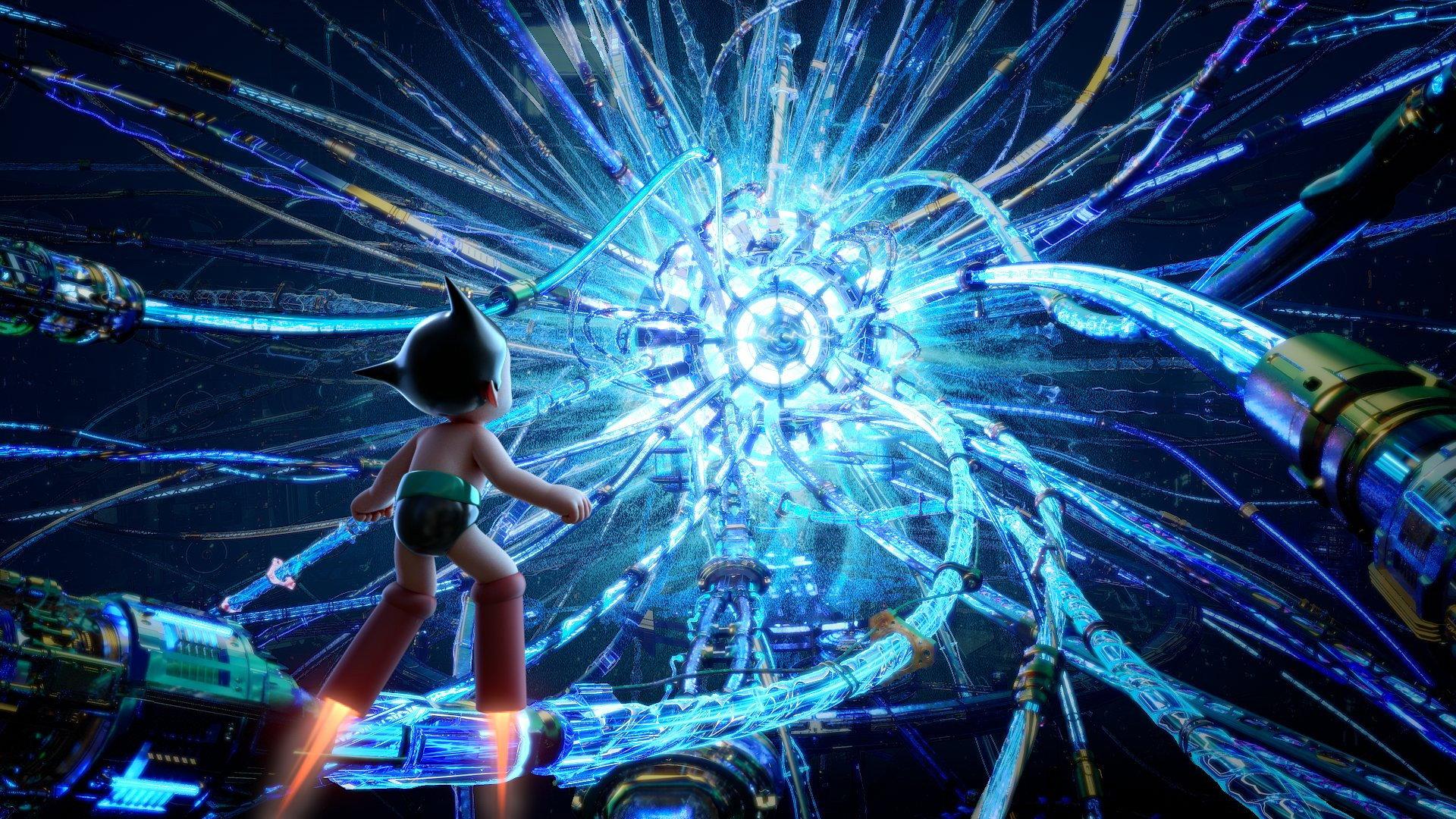 The Birth of Neo Astro Boy 2025 movie scene