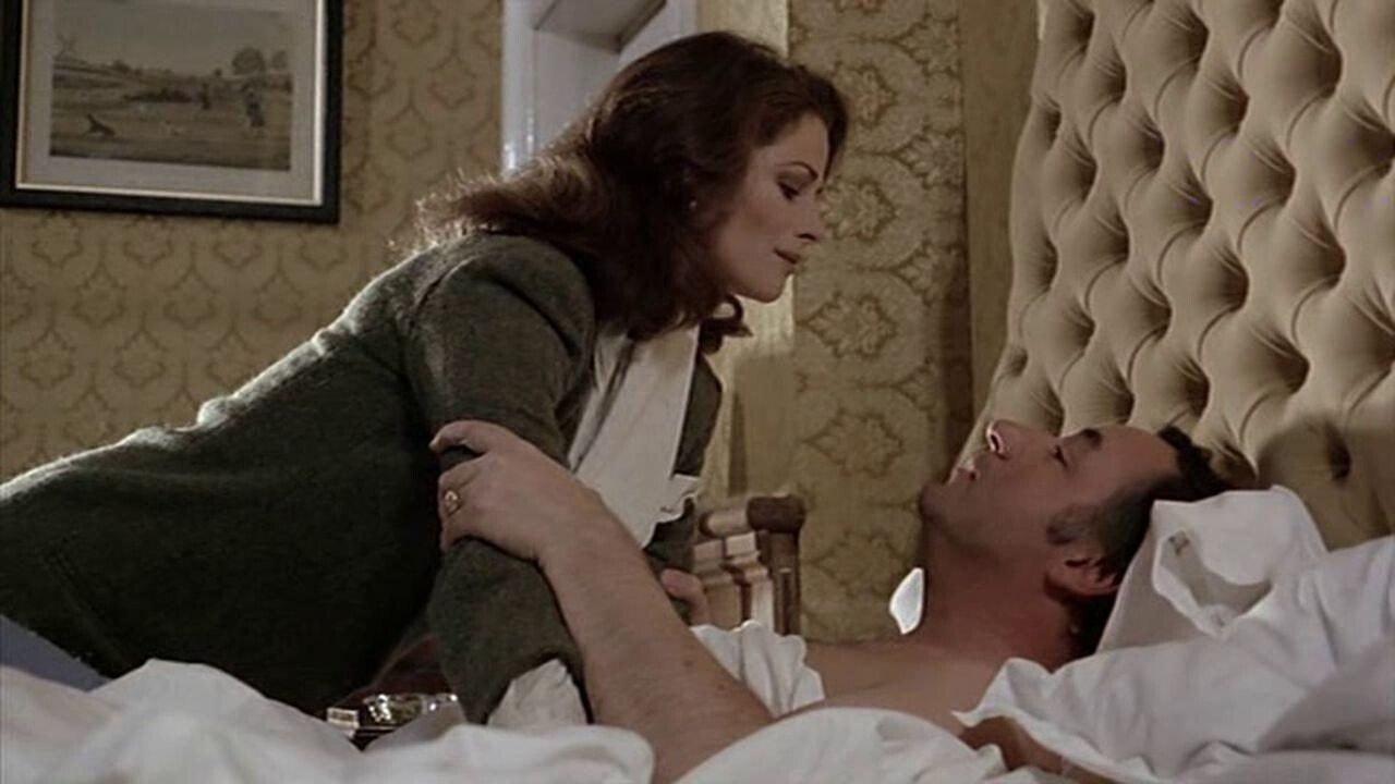 The Purple Taxi 1977 movie scene
