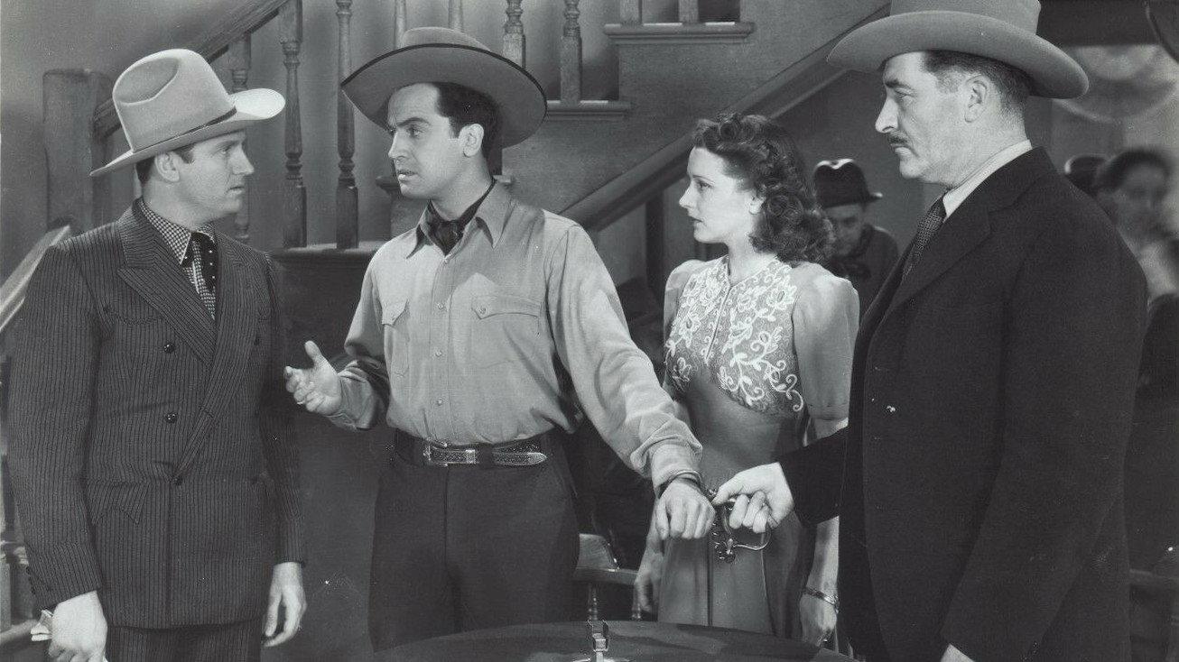 Back in the Saddle 1941 movie scene