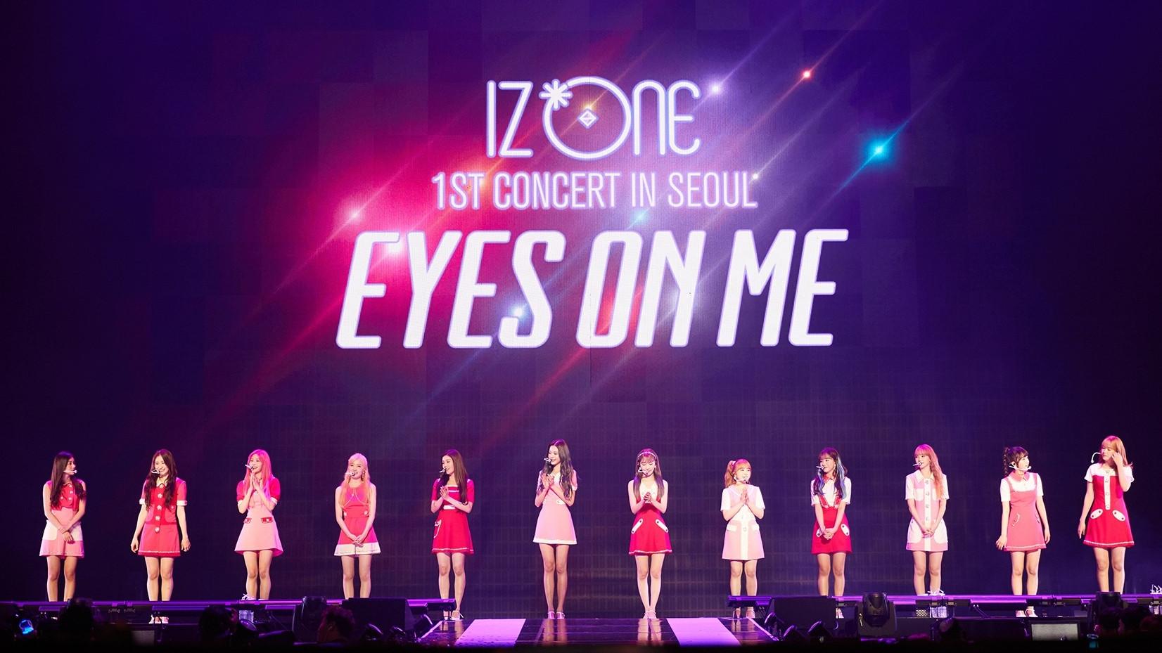 아이즈원 (IZ*ONE) - 1ST CONCERT IN SEOUL [EYES ON ME] 2019 movie scene