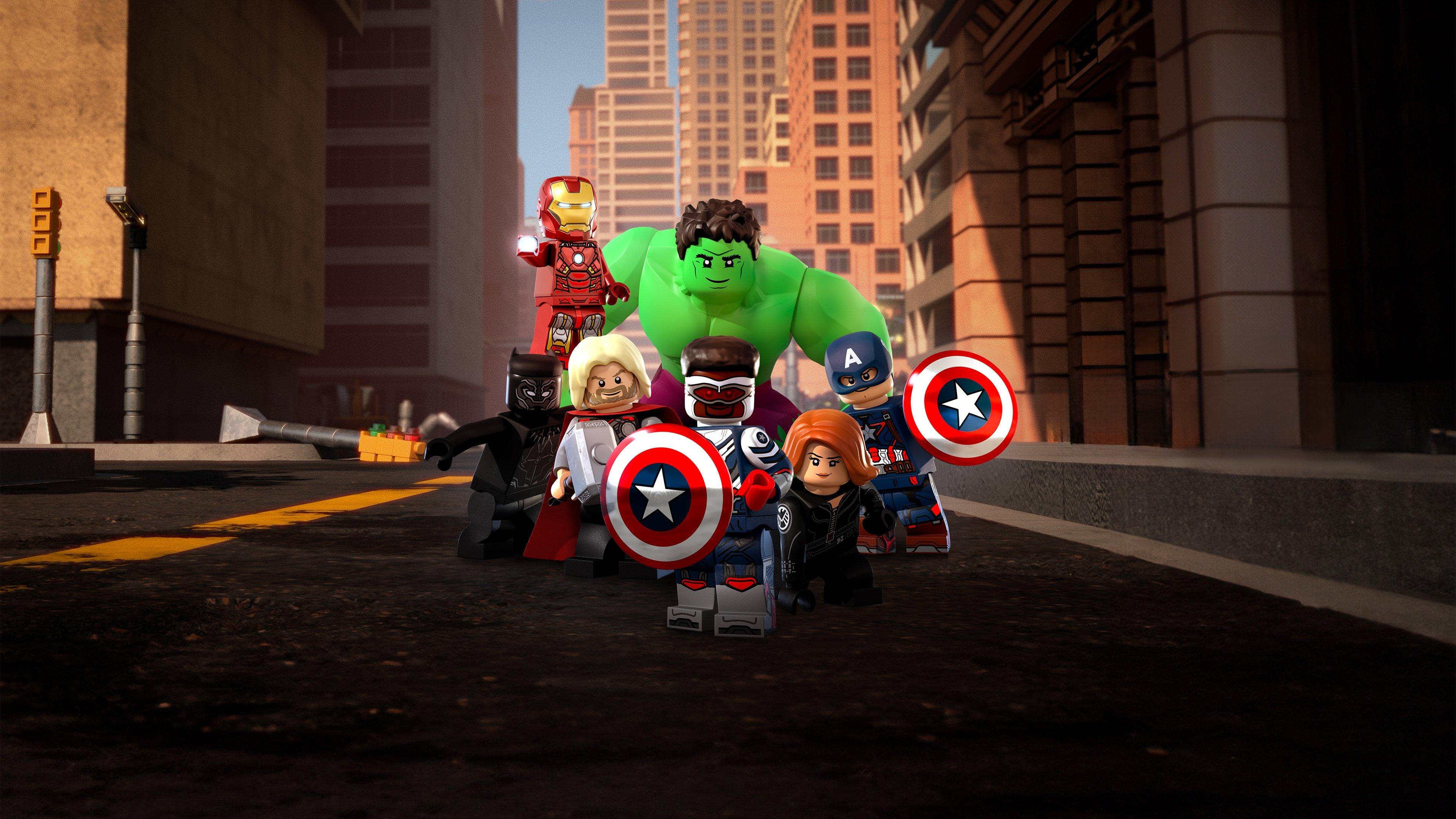 LEGO Marvel Avengers: Code Red 2023 movie scene