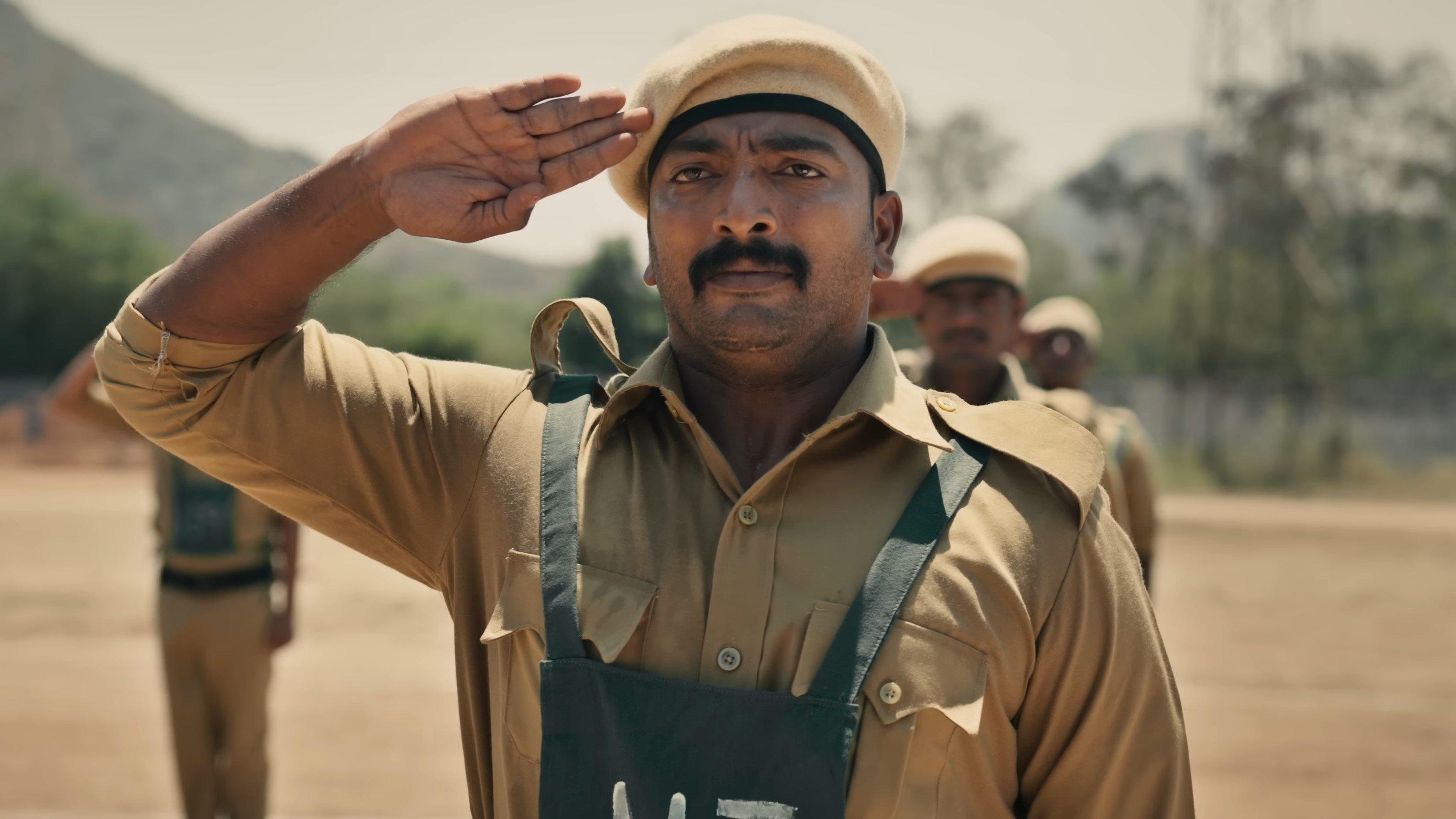 Thandakaaranyam 2025 movie scene