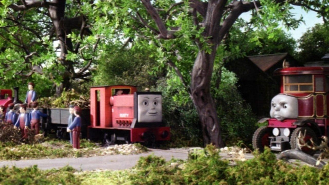 Thomas & Friends: Rusty Saves The Day 2007 movie scene