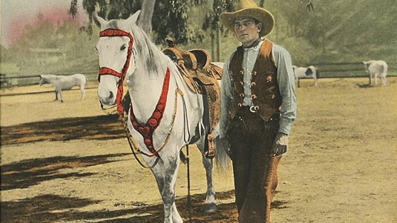 The Fighting Buckaroo 1926 movie scene