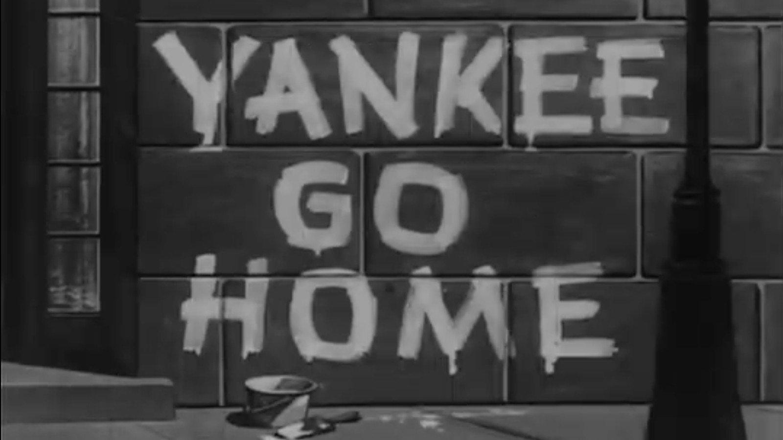 Yankee Go Home: Communist Propaganda 1958 movie scene