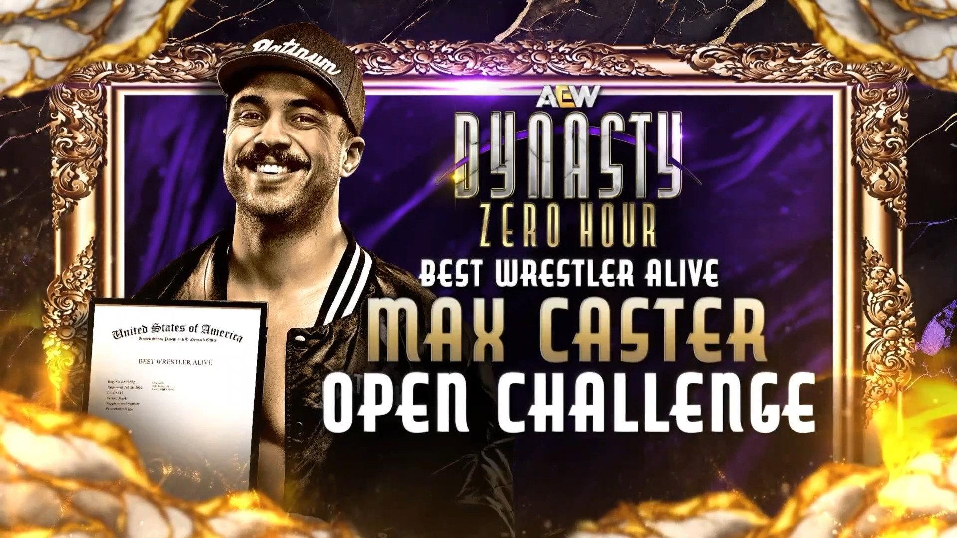 AEW Dynasty 2025: Zero Hour 2025 movie scene