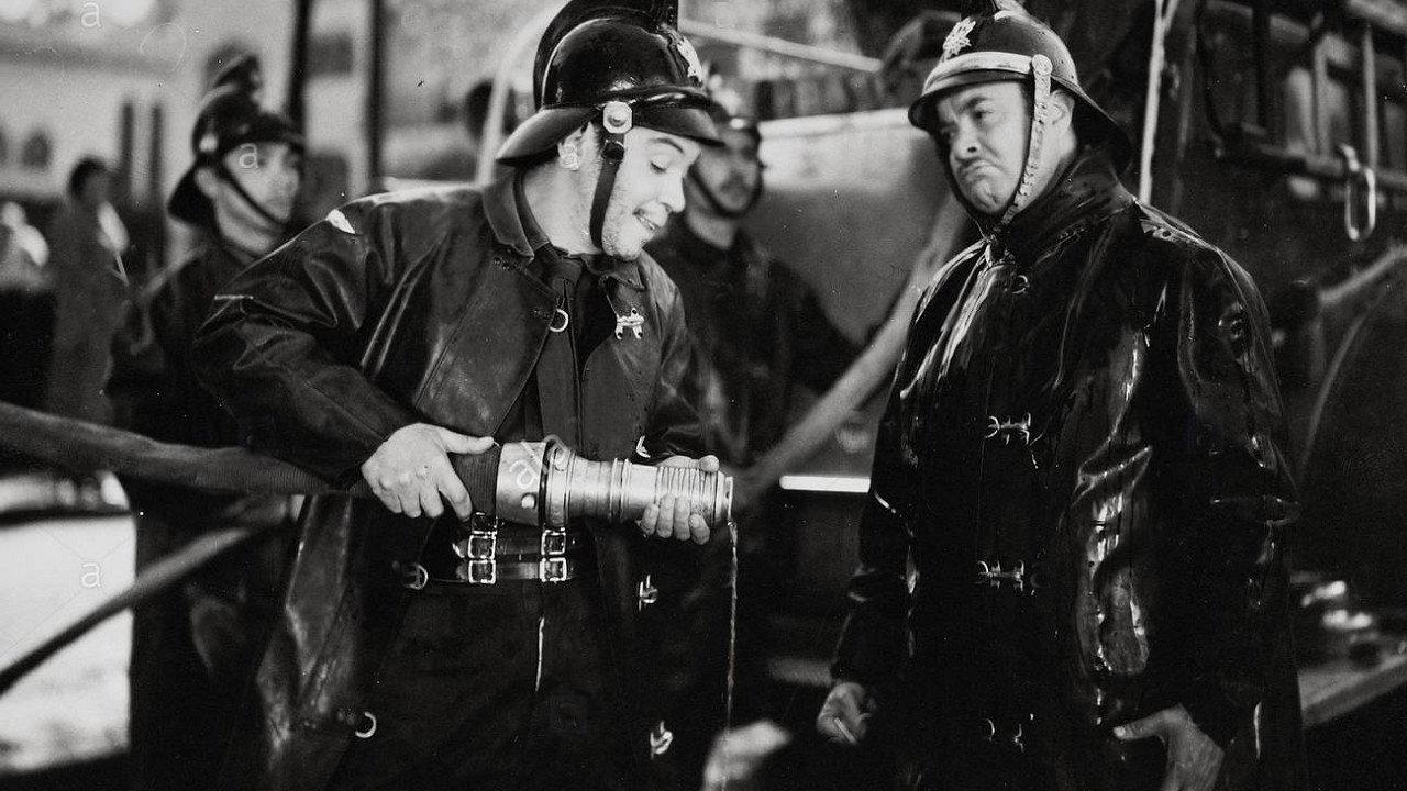 The Atomic Fireman 1952 movie scene