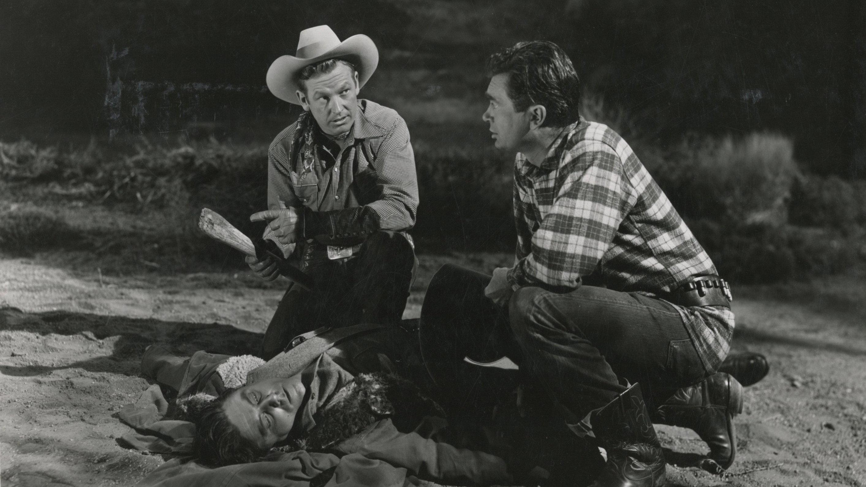Utah Wagon Train 1951 movie scene